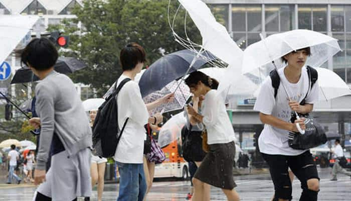 Strong typhoon Lionrock heads for Japan&#039;s northeast