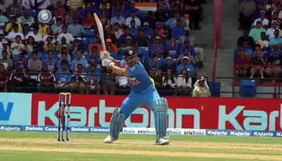 MUST WATCH: When Mahendra Singh Dhoni hit two monster sixes out of Florida stadium