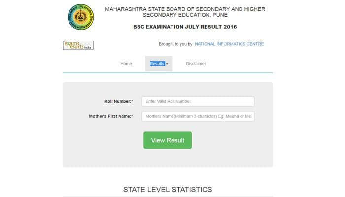 Maharashtra MSBSHSE SSC supplementary results 2016: Results declared 