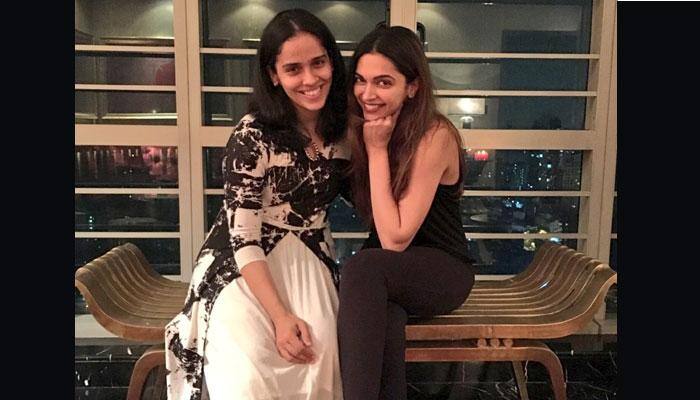 Saina Nehwal's dinner date with Deepika Padukone is high on style! Pics inside