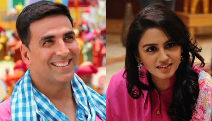 Photo alert! Witness Akshay Kumar, Huma Qureshi&#039;s adorable chemistry on the sets of &#039;Jolly LLB 2&#039;