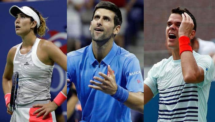 US Open 2016: Garbine Muguruza, Milos Raonic crash out, Novak Djokovic gets walkover