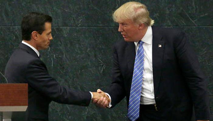 Mexico President blasts Donald Trump's policies as "huge threat" after meeting