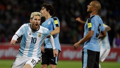 2018 World Cup qualifying: Lionel Messi strikes back as Argentina sink Uruguay