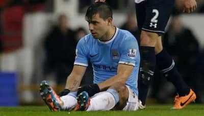 Violent conduct: Manchester City's Sergio Aguero banned for three matches, to miss Manchester derby