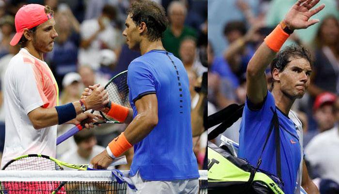 US Open 2016: Lucas Pouille stuns Rafael Nadal to reach quarter-finals
