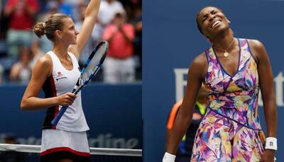 US Open: No semi-final clash between Williams sisters as Karolina Pliskova ousts Venus in fourth round