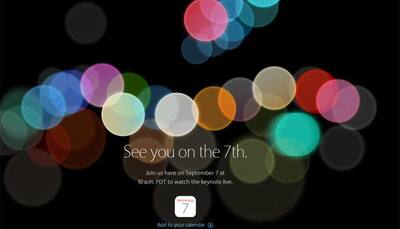Apple iPhone 7 event to kick off today: Watch livestreaming here