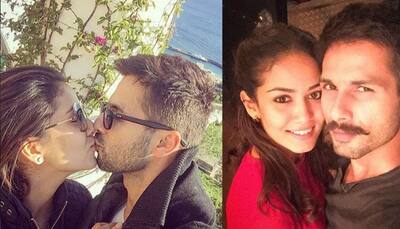 Shahid Kapoor in Mira Rajput's hair band looks as cute as a button! Must see pic