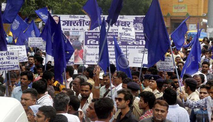 Chargesheet filed in Una Dalit flogging case; four cops arrested