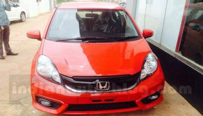 Honda Brio facelift coming soon; spotted at dealership