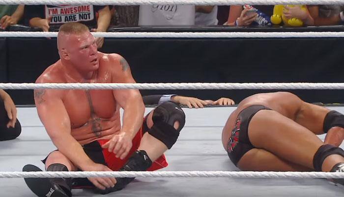 VIDEO: WOAH! 5 Superstars who kicked out of Brock Lesnar's F-5