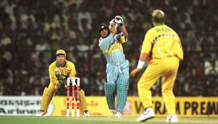 Sachin Tendulkar scored his first ODI hundred 22 years ago today – WATCH the Little Master&#039;s brilliant knock