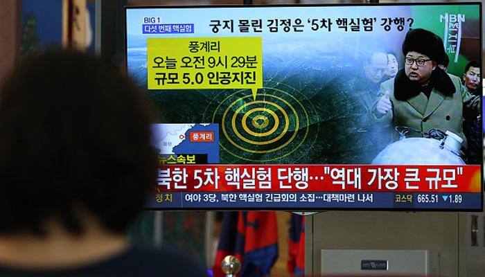 North Korea's 'biggest' nuclear test sparks global condemnation; US urges China to put pressure on Pyongyang
