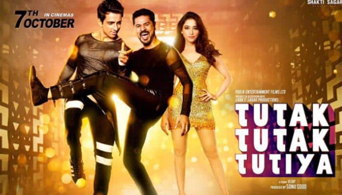 Tutak Tutak Tutiya&#039;! trailer is out! Prabhudheva, Tamannaah and Sonu will definitely tickle your funny bone - Watch 