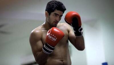 Sports minister meets Vijender Singh to plan way forward for Indian boxing