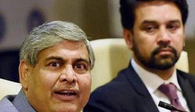 Shashank Manohar ignores Anurag Thakur, says he will not react to BCCI president's comments