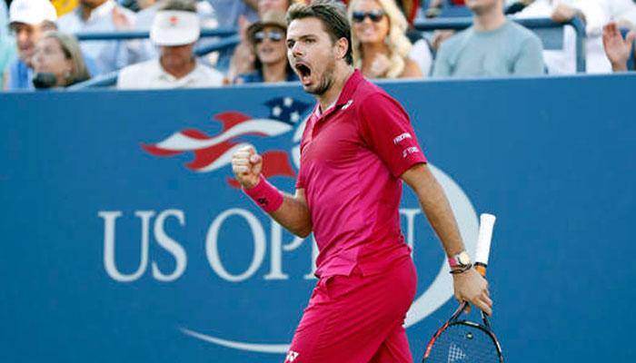 US Open Final: Stan Wawrinka wins third set to lead 2-1 against Djokovic