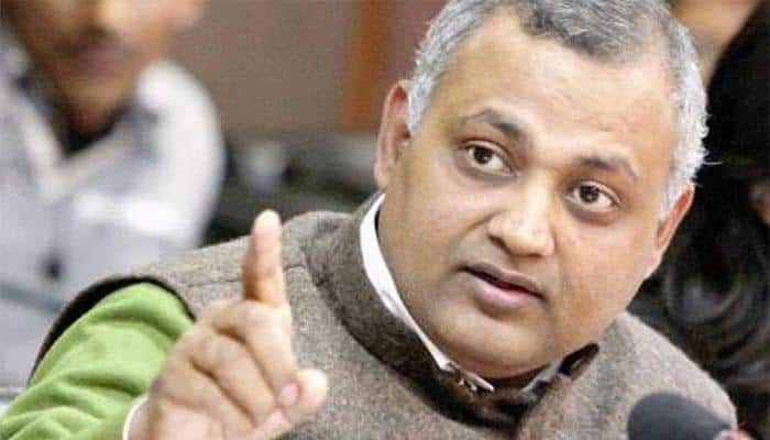 AAP&#039;s Somnath Bharti accuses AIIMS of encroachment, misappropriation; says he is being targeted