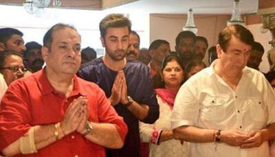 Ranbir Kapoor performs Ganpati pooja at new pad; housewarming party sets the tempo right!