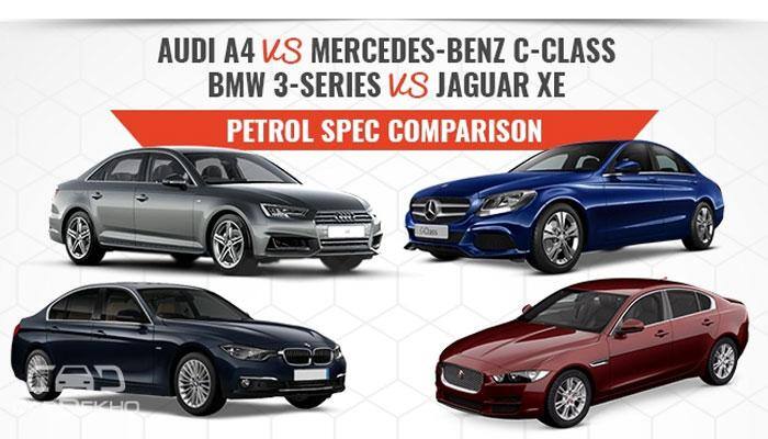 Audi A4 vs Jaguar XE vs BMW 3 Series  Auto Express