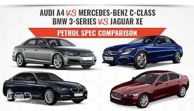Audi A4 Vs Mercedes-Benz C-Class Vs BMW 3 Series Vs Jaguar XE – Petrol spec comparison
