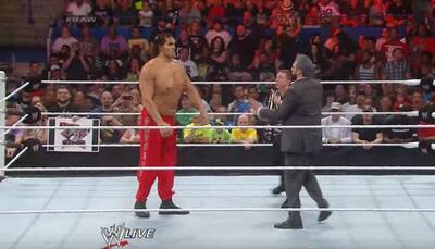 WATCH: When The Great Khali dismantled his opponent in six seconds flat