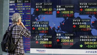 Shares crumble as oil falls, bond yields soar on stimulus doubts