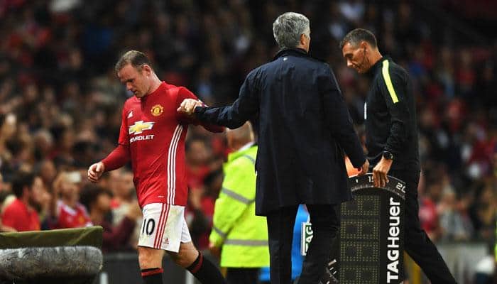 Rested or dropped? Jose Mourinho decides against taking Wayne Rooney for Europa League trip to Feyenoord