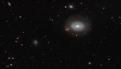 NASA's Hubble spots a lone, glowing lenticular galaxy! - See pic