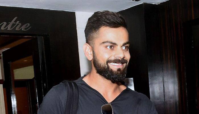 India vs New Zealand: Virat Kohli cuts special &#039;500th Test&#039; cake in Kanpur