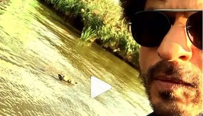 Shah Rukh Khan on a ''dog day afternoon'' in Amsterdam
