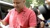 Ink attack on Delhi Deputy CM Manish Sisodia outside LG's house
