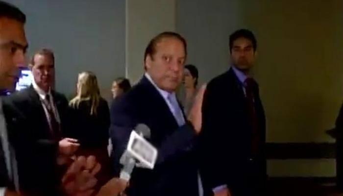 WATCH — Pak PM Nawaz Sharif evades question on Uri attack, says &#039;not ready to talk on issue&#039;