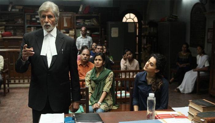 Amitabh Bachchan starrer &#039;Pink&#039; shows growth, rakes in Rs 25 crore!