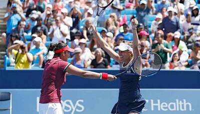 Sania Mirza and Barbora Strycova make a nervy start at Pan Pacific Open