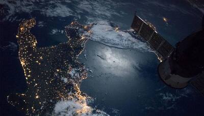  See pic: Southern tip of Italy looks spectacular from Space Station!