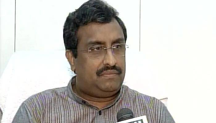 Nawaz Sharif talked like supreme commander of `Hizbul Mujahideen` not Pakistan at UN: Ram Madhav