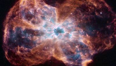 Hubble sees colorful ‘last hurrah’ of a sun-like star! (See pic)