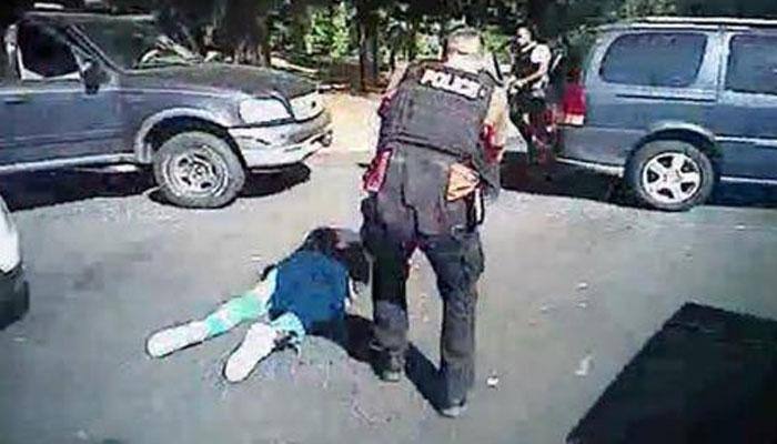 Charlotte police release video of black man's fatal shooting