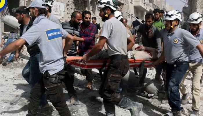 Attacks on civilians in Aleppo 'breach' humanitarian law: EU