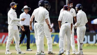 India vs New Zealand: 1st Test, Day 4 — Virat Kohli & Co close in on big win at Kanpur