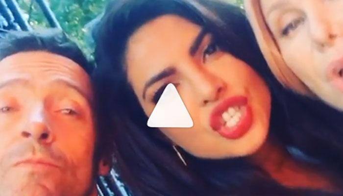 Priyanka Chopra shares moment of 'madness' with Hugh Jackman!