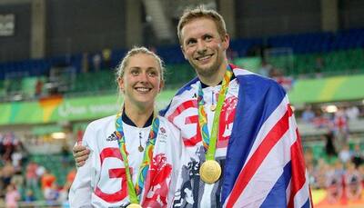 Love in Rio: Olympic champions Laura ​Trott and Jason Kenny get married