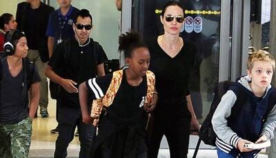 Brangelina split: Angelina Jolie quits movie with Brad Pitt, keeps six kids in $12m home?