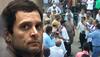 Shoe thrown at Congress vice-president Rahul Gandhi during 'Kisan Yatra' in UP's Sitapur