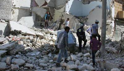 Syria's Aleppo reels from strikes as Russia is accused of `war crimes`