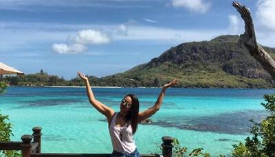 Vacation time! Sonakshi Sinha spills charm all over the splendid Seychelles