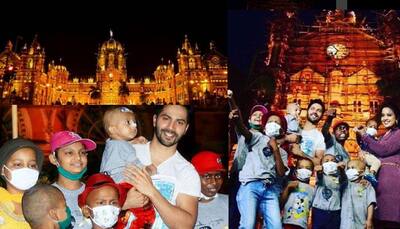 Varun Dhawan SPOTTED at cancer awareness event; spends time with kids! PICS inside