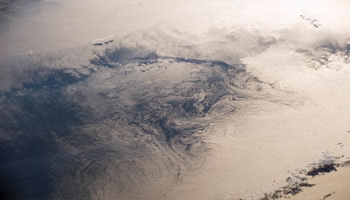 ISS member shares enthralling pic of swirling water in Gulf of St. Lawerence